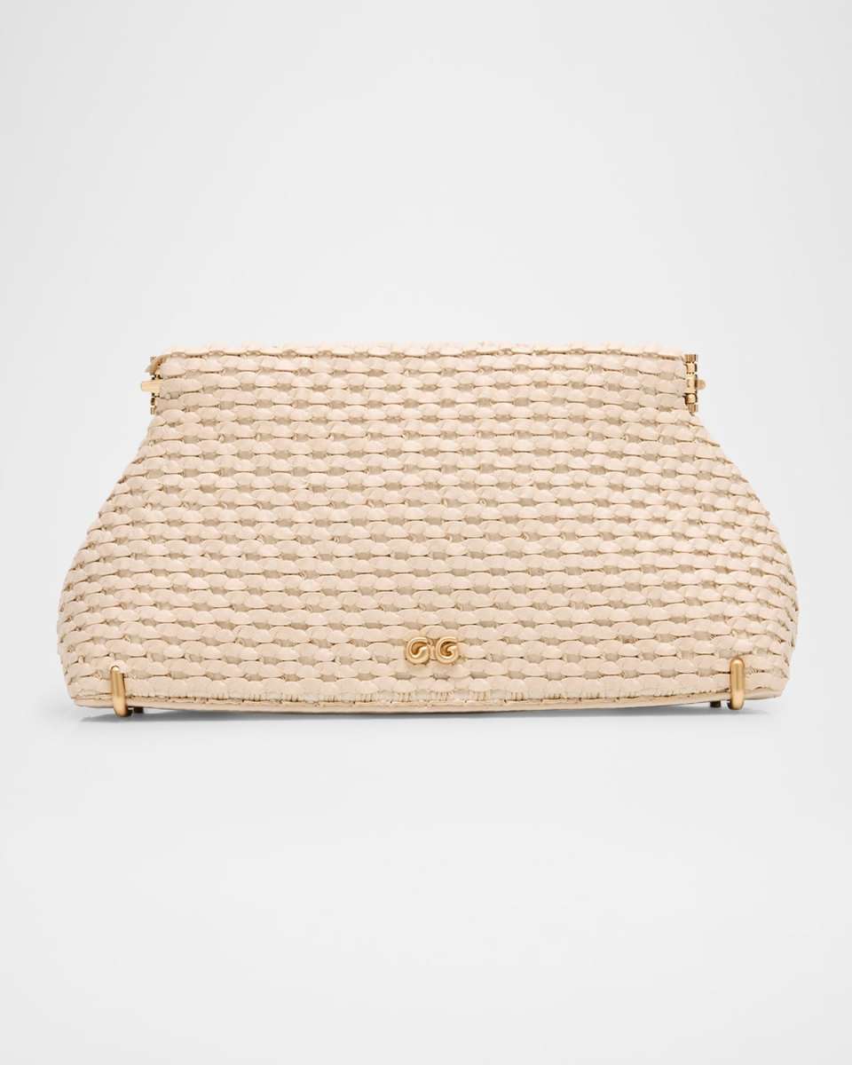 Lillia Mini Woven Clutch Bag
